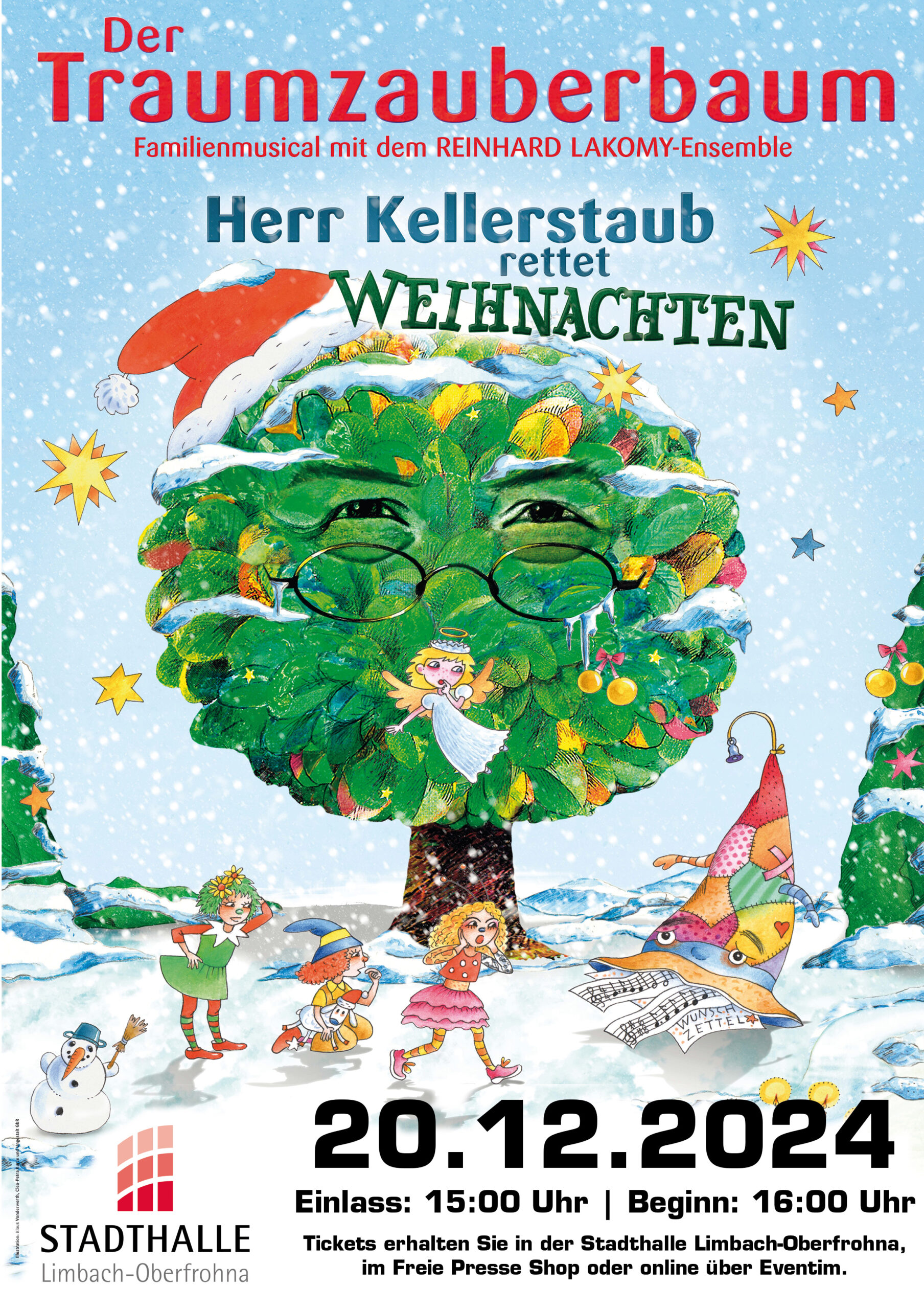 Der Traumzauberbaum – Herr Kellerstaub rettet Weihnachten