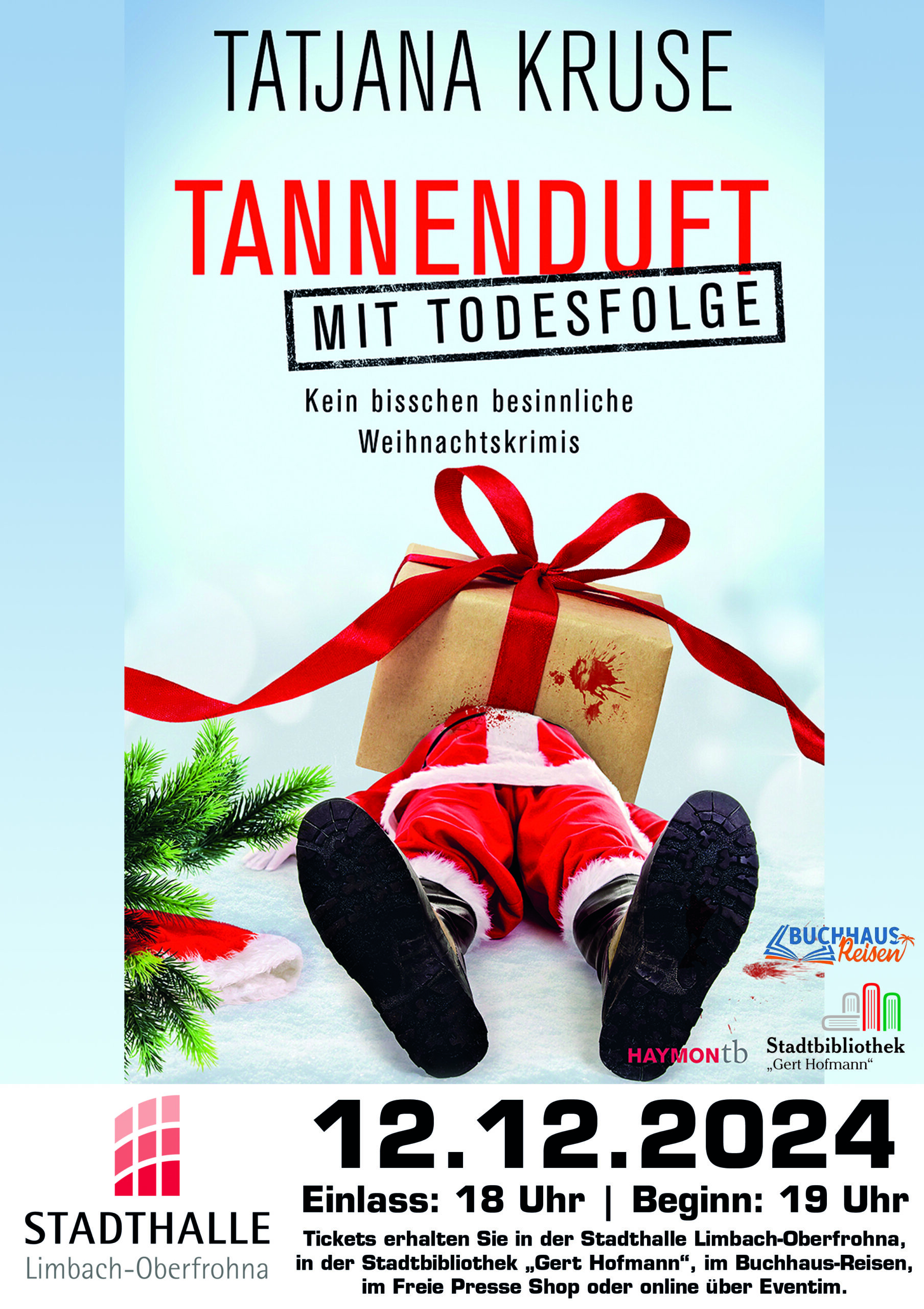 Lesung: Tatjana Kruse „Tatort Tannenbaum“