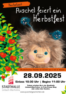 Puschel feiert Herbstfest