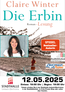 Lesung Claire Winter: „Die Erbin“