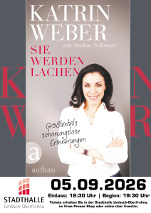 Kabarettistische Lesung: Katrin Weber-Sie werden lachen