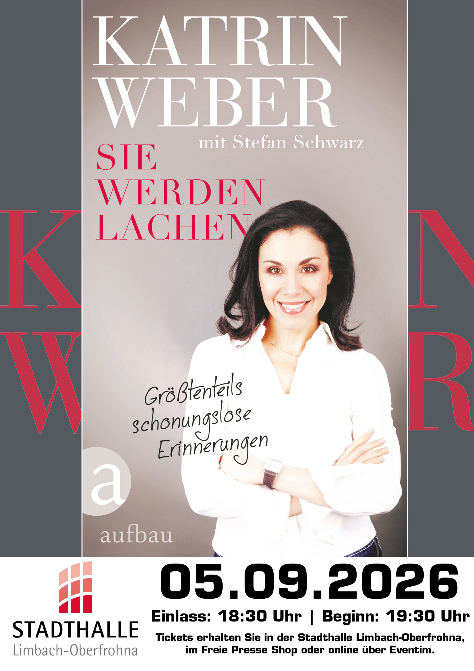 Kabarettistische Lesung: Katrin Weber-Sie werden lachen
