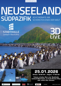 Multivisionsshow mit Stephan Schulz: Neuseeland & Südpazifik