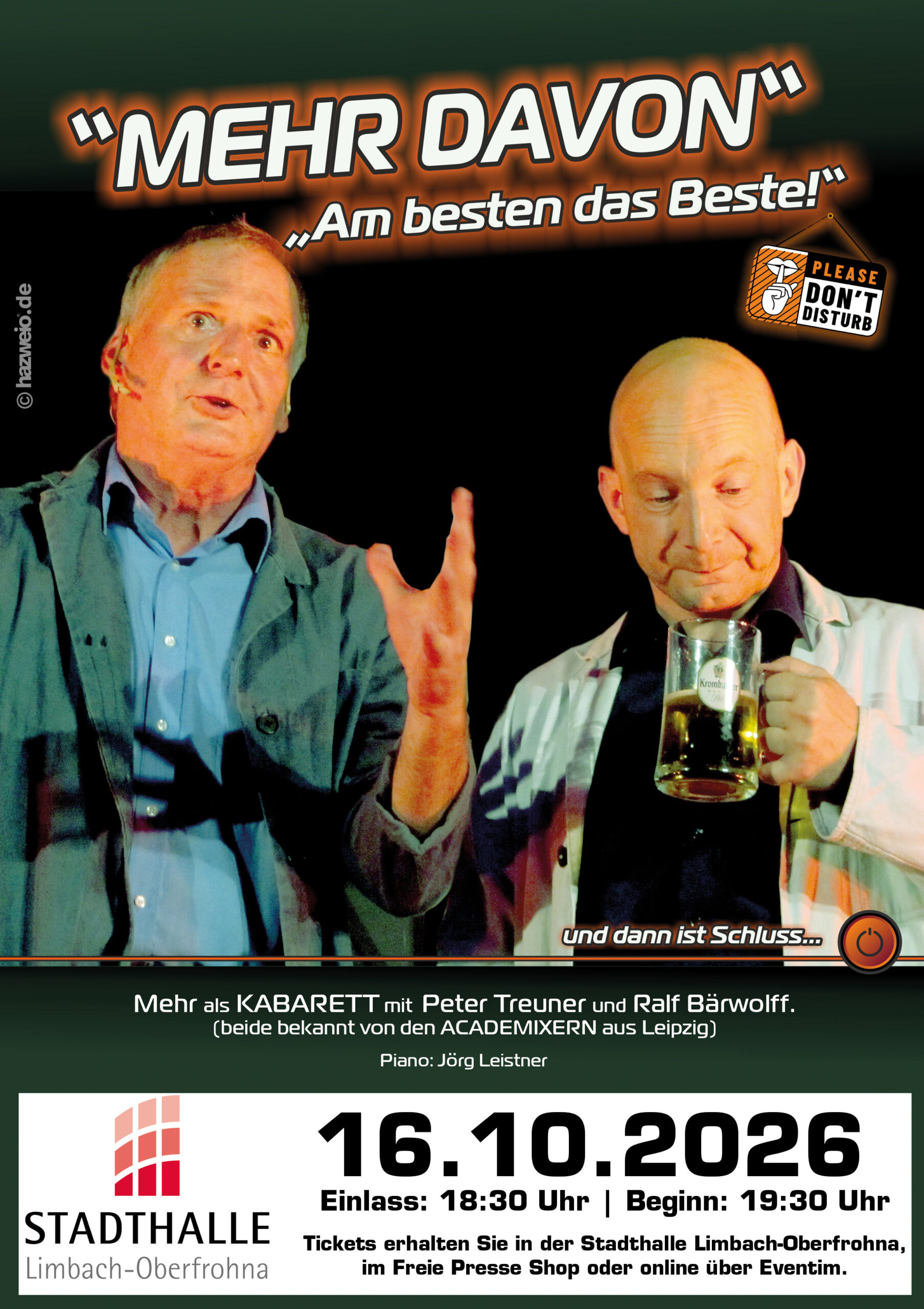 Kabarett academixern aus Leipzig: „Mehr davon“