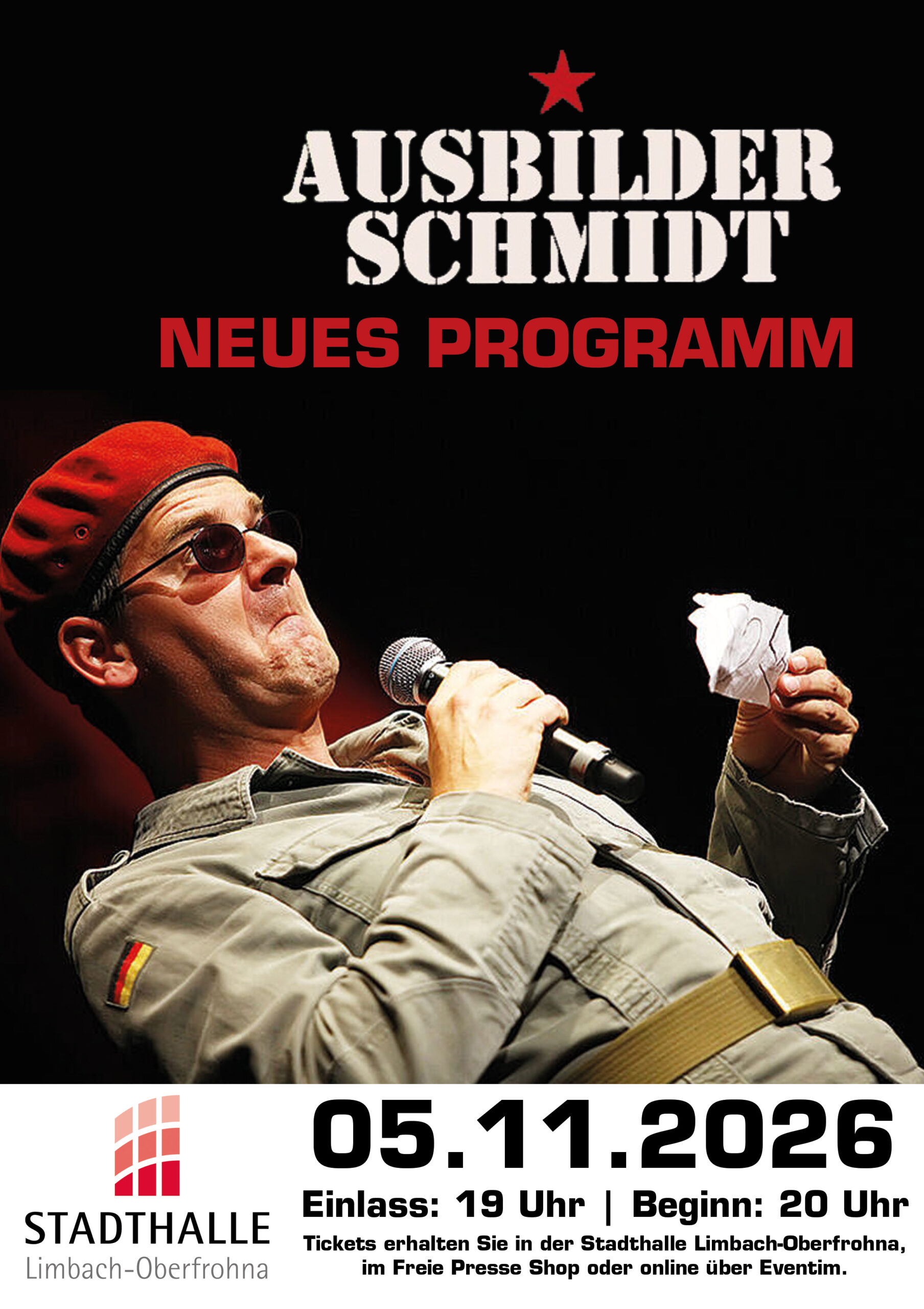 Ausbilder Schmidt – Neues Programm