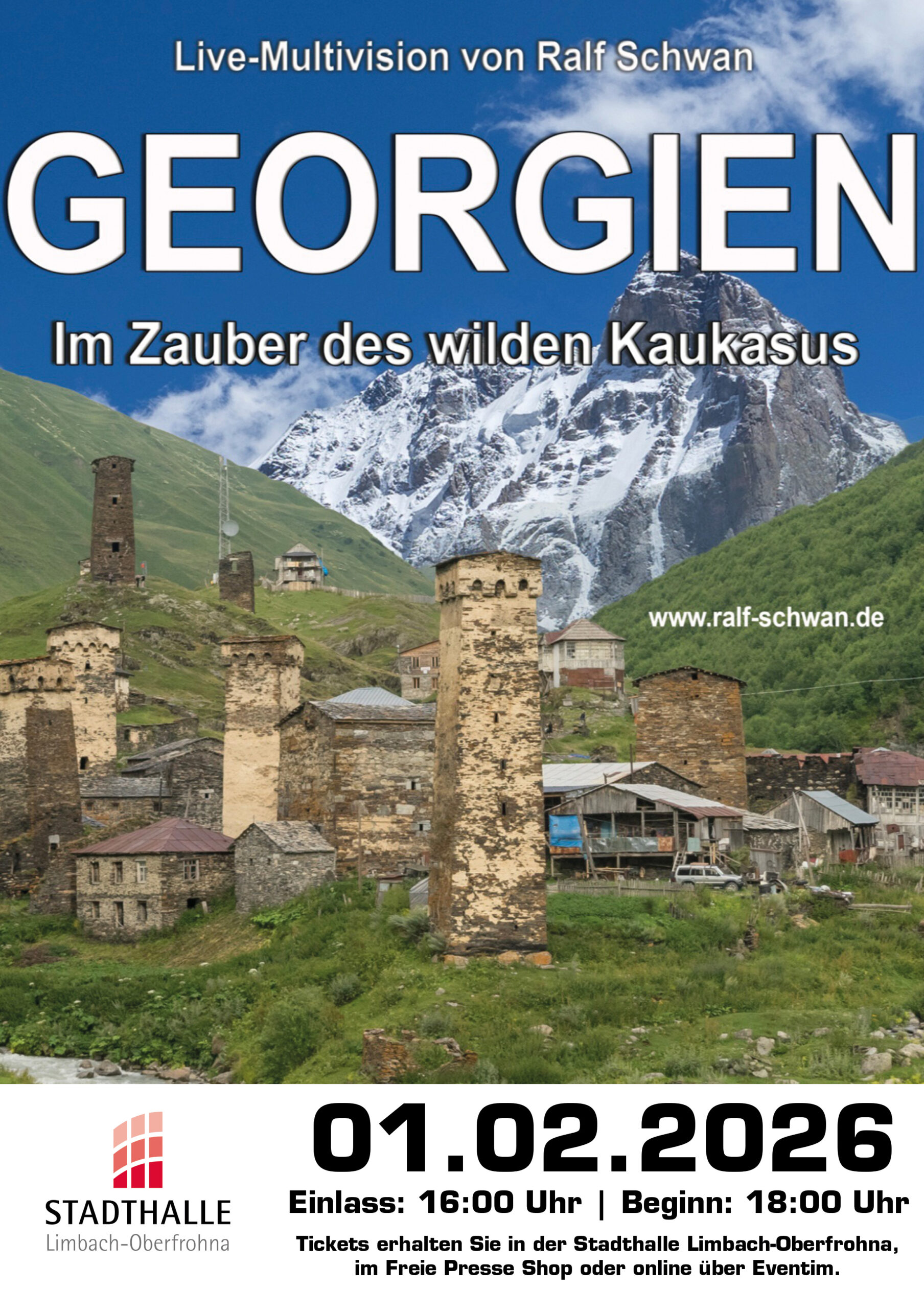Multivisionsshow „Georgien“ mit Ralf Schwan