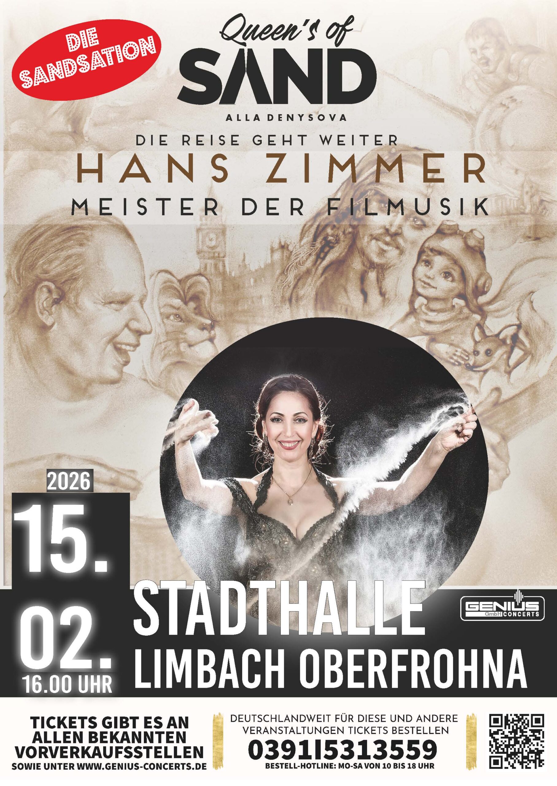 Sandtheater On Tour – Hans Zimmer – Meister der Filmmusik