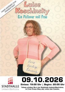 Hans Werner Olm: Luise Koschinsky – Ein Pullover voll Frau